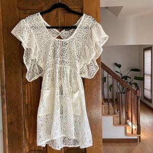 For love and lemons lace swim cover up tunic or dress